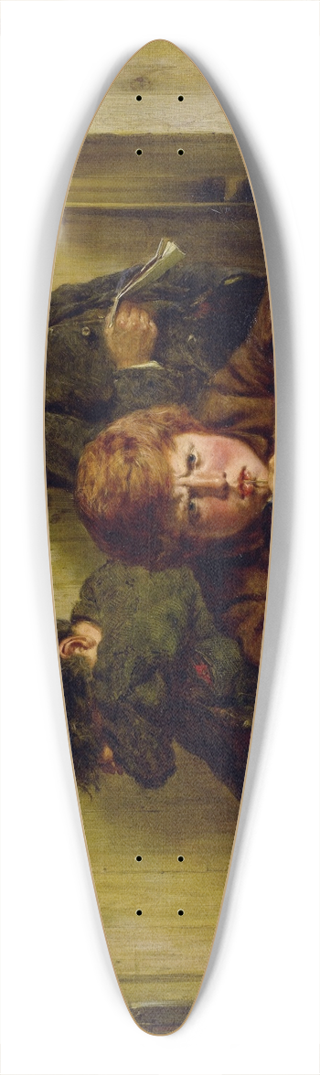 Erskine Nicol - Kept In 39.3 inch art pintail longboard deck