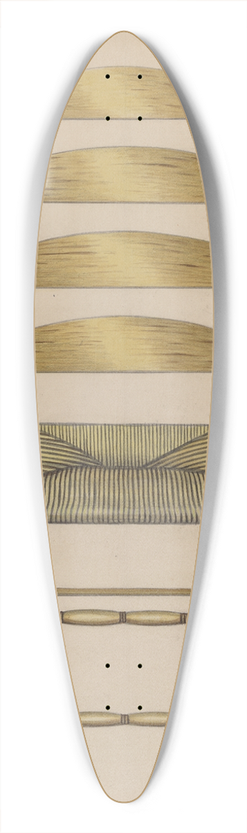 Erwin Schwabe - Armchair 39.3 inch art pintail longboard deck