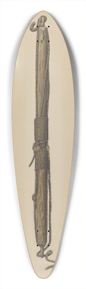 Erwin Stenzel - Spreader for Schooner Rigging 39.3 inch art pintail longboard deck