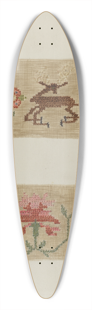 Esther Martindale - Sampler 39.3 inch art pintail longboard deck