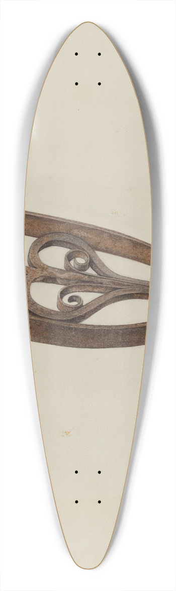 Ethel Clarke - Trivet 39.3 inch art pintail longboard deck