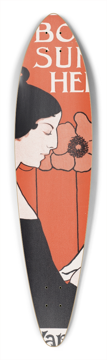 Ethel Reed - The Boston Sunday herald, ladies want it Feb 24 39.3 inch art pintail longboard deck