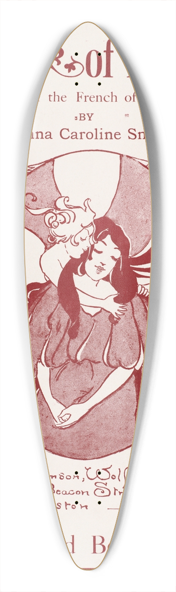 Ethel Reed - Trilby the fairy of Argyle 39.3 inch art pintail longboard deck