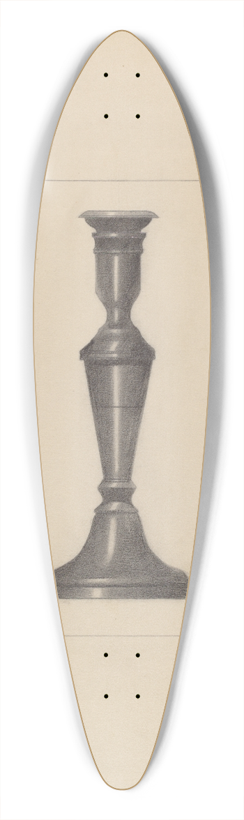 Eugene Barrell - Candlestick 39.3 inch art pintail longboard deck