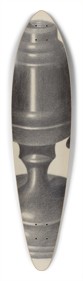 Eugene Barrell - Lamp 39.3 inch art pintail longboard deck