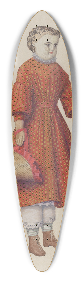 Eugene Croe - Doll  Camela 39.3 inch art pintail longboard deck