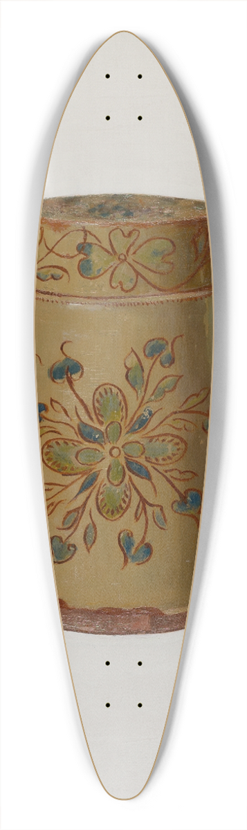 Eugene Shellady - Pa. German Jar 39.3 inch art pintail longboard deck