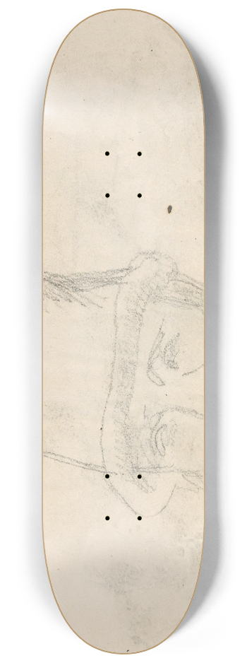 Adolph Tidemand - Mannshode 8.25 inch art skate deck