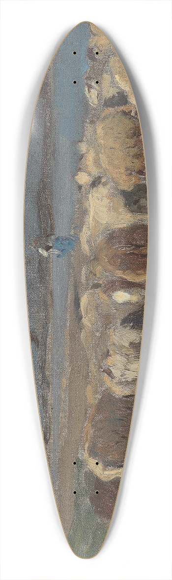 Eugen Jettel - Schafherde am Abend 39.3 inch art pintail longboard deck