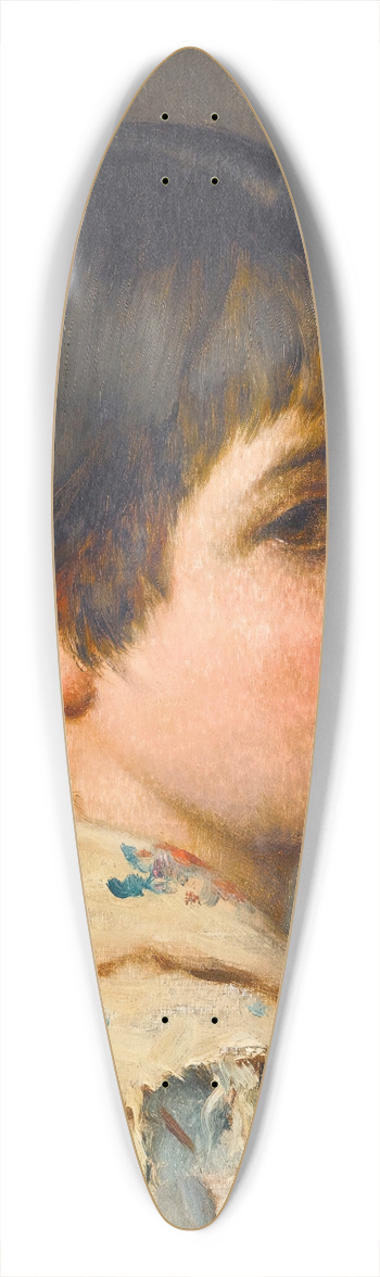 Eugen von Blaas - A venetian girl 39.3 inch art pintail longboard deck
