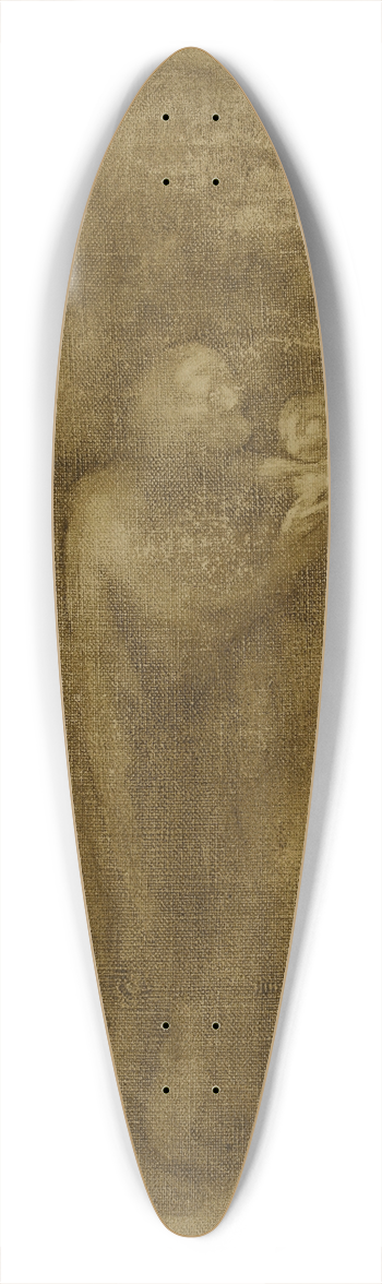 Eugne Carriere - les vieillards 39.3 inch art pintail longboard deck