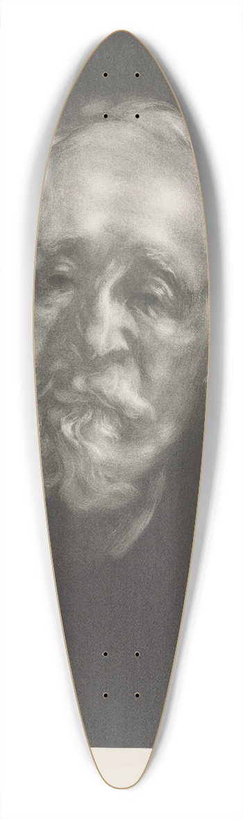 Eugne Carriere - Puvis de Chavannes 39.3 inch art pintail longboard deck