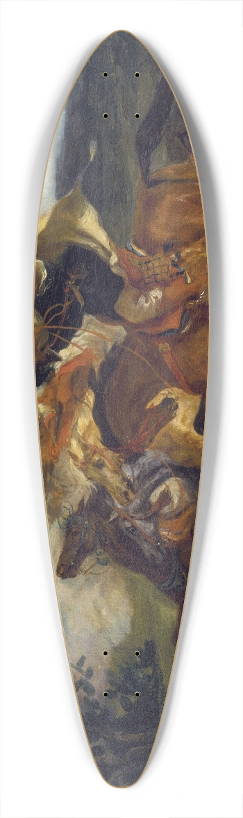 Eugne Delacroix - Fantasia arabe 39.3 inch art pintail longboard deck