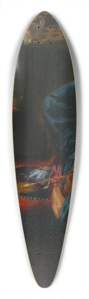 Eugne Delacroix - The Smoker 39.3 inch art pintail longboard deck