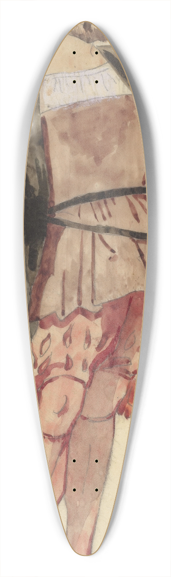 Eugne Giraud - Kostuumstudie van een edelman uit de tijd van Franois I 39.3 inch art pintail longboard deck
