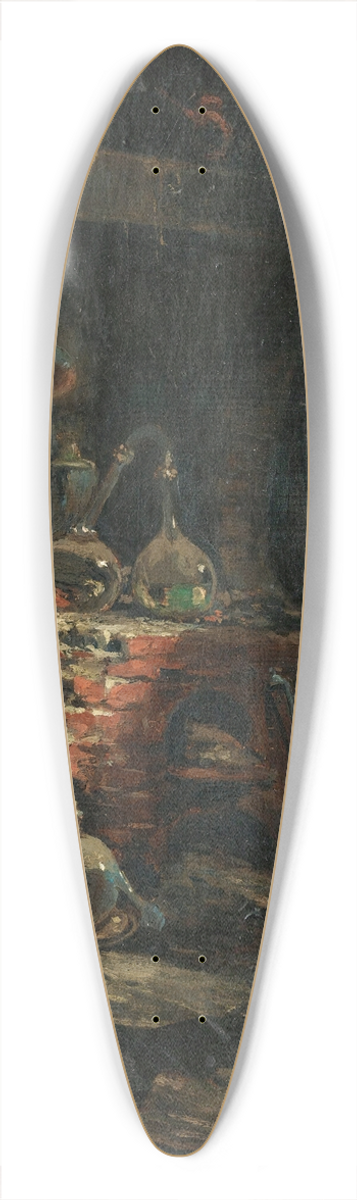 Eugne Isabey - In The Alchemist Studio 39.3 inch art pintail longboard deck