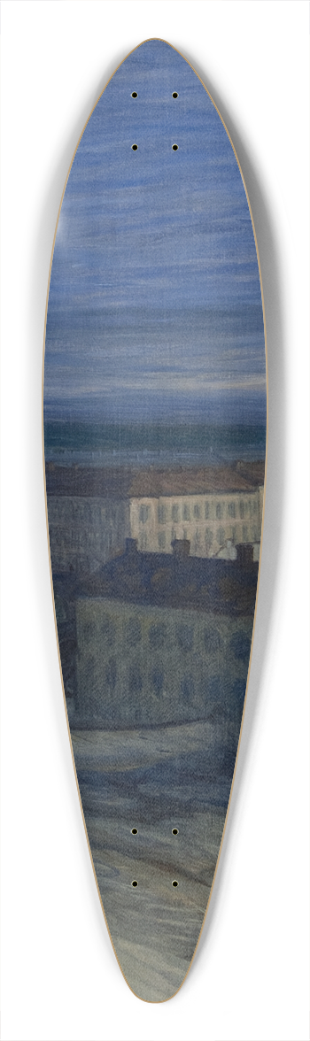 Eugne Jansson - Outskirts 39.3 inch art pintail longboard deck