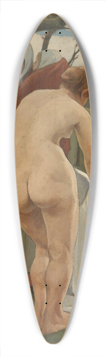 Eugne Laermans - Baadsters 39.3 inch art pintail longboard deck