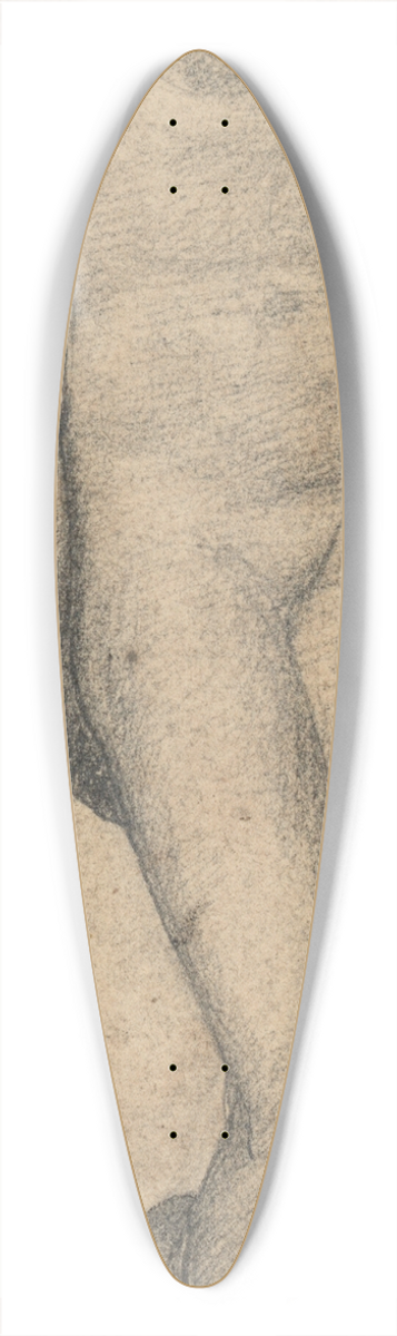 Evelyn De Morgan - Study for Cadmus and Harmonia 39.3 inch art pintail longboard deck