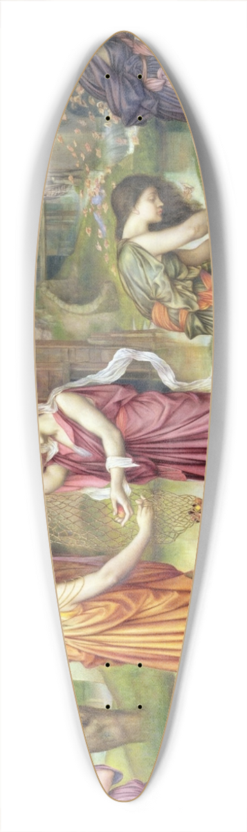 Evelyn De Morgan - The Cadence of Autumn 39.3 inch art pintail longboard deck