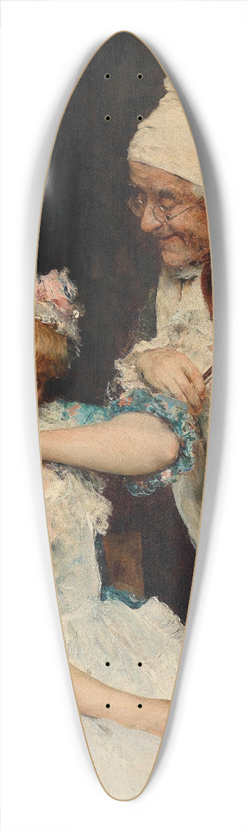 Federico Andreotti - Der Musikant 39.3 inch art pintail longboard deck