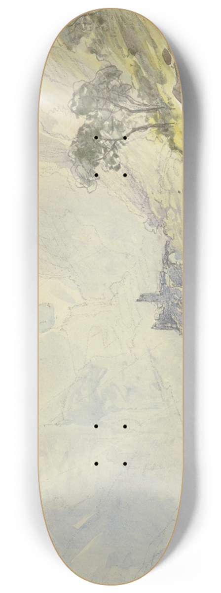 Carl Morgenstern - Saint Guilhem le Dsert 8.25 inch art skate deck