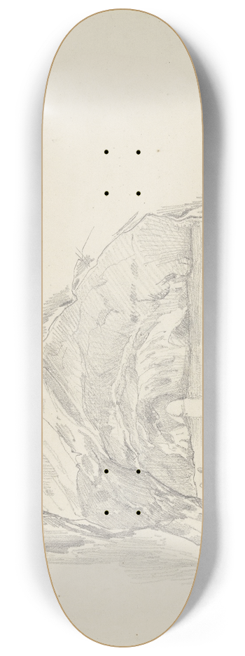 Carl Morgenstern - The Blue Grotto 8.25 inch art skate deck