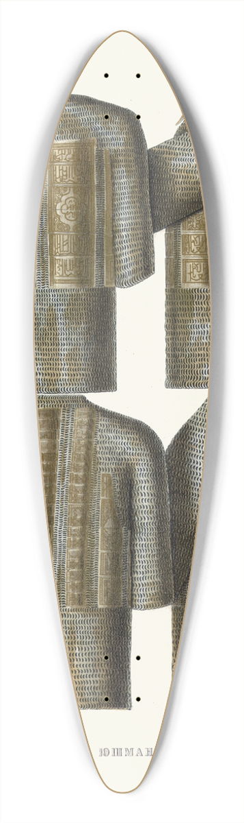 Fedor Grigoryevich Solntsev - Iushman 39.3 inch art pintail longboard deck