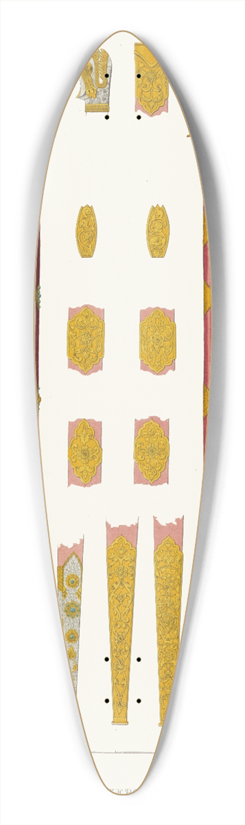 Fedor Grigoryevich Solntsev - Pantser-shtekher i konchar 39.3 inch art pintail longboard deck