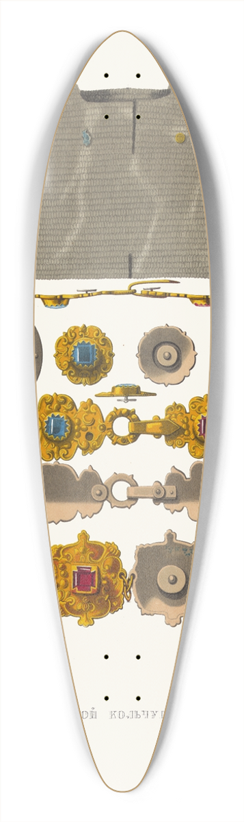 Fedor Grigoryevich Solntsev - Podrobnosti serebrianoi kolchugi i zheleznaia kolchuga 39.3 inch art pintail longboard deck