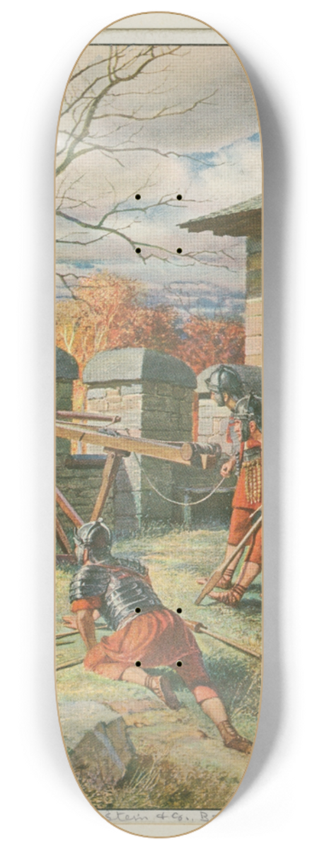 Carl Nebel - Saalburg; am Defensiv 8.25 inch art skate deck