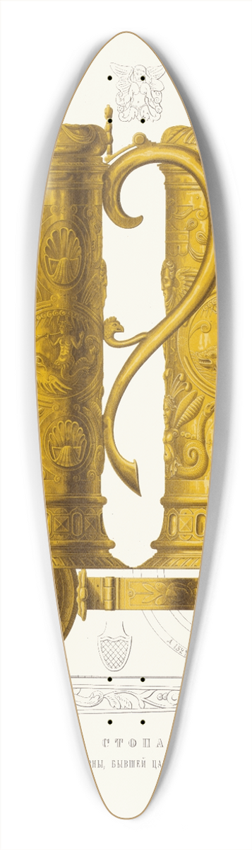 Fedor Grigoryevich Solntsev - Stopa inokini Eleny Feodorovny, byvshey tsaritsy Evdokii Feodorovny 39.3 inch art pintail longboard deck