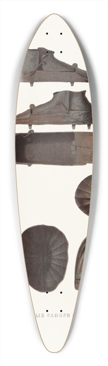 Fedor Grigoryevich Solntsev - Zheleznye sapogi i shlem 39.3 inch art pintail longboard deck
