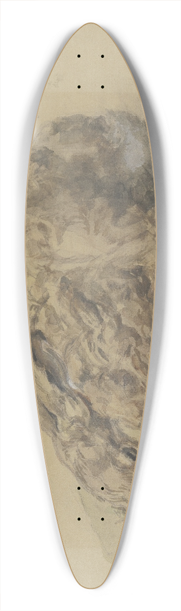 Felix Klipstein - Young rabbit 39.3 inch art pintail longboard deck