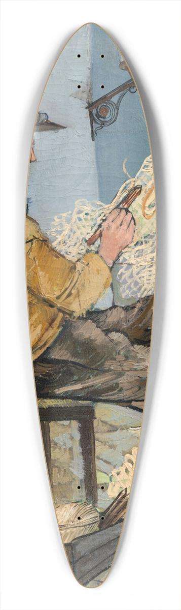 Felix Nussbaum - Netzflicker 39.3 inch art pintail longboard deck