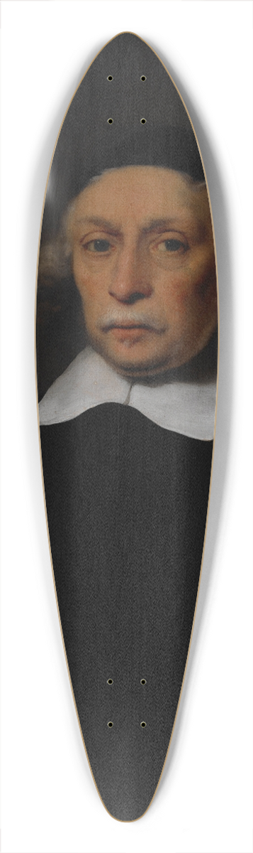 Ferdinand Bol - Portrait of a Scholar 39.3 inch art pintail longboard deck