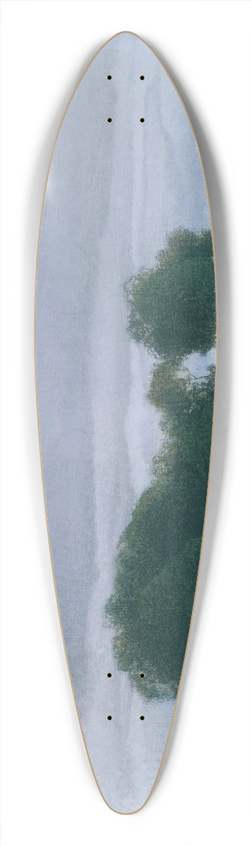 Ferdinand Brunner - Trber Abend 39.3 inch art pintail longboard deck