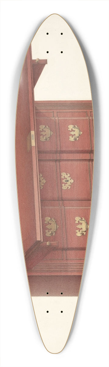 Ferdinand Cartier - Desk 39.3 inch art pintail longboard deck