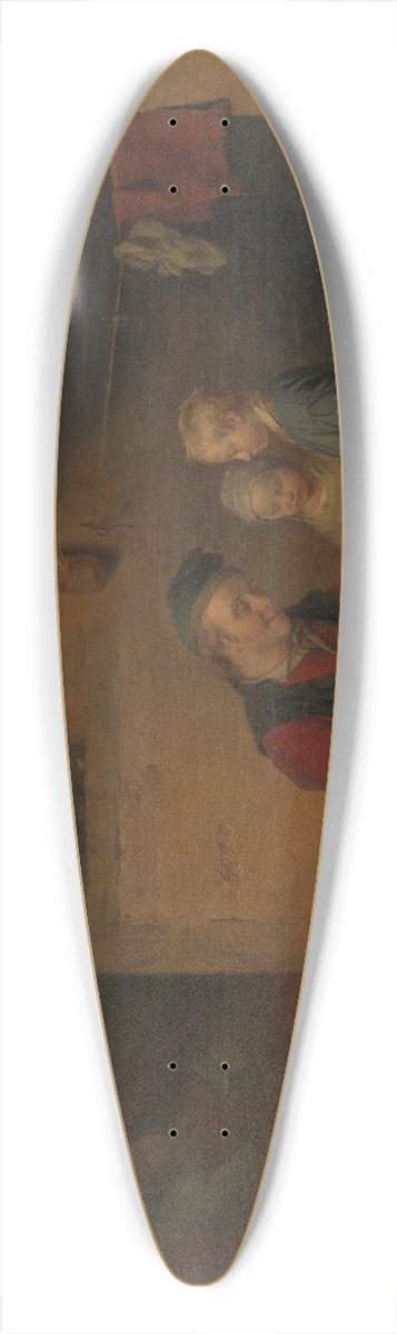 Ferdinand de Braekeleer - The delivery room 39.3 inch art pintail longboard deck
