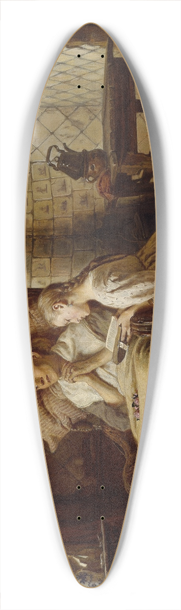 Ferdinand Fagerlin - The Convalescent 39.3 inch art pintail longboard deck