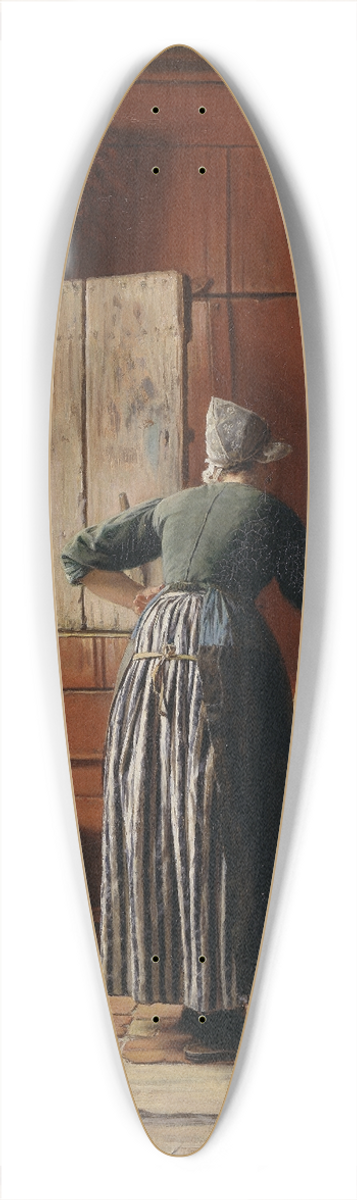 Ferdinand Fagerlin - The Home-Coming 39.3 inch art pintail longboard deck