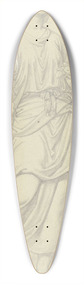 Ferdinand Fellner - Mdchen mit Fruchtkorb und Wasserkrug 39.3 inch art pintail longboard deck