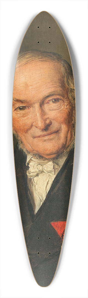 Ferdinand Georg Waldmller - Portrait Franz Benoit 39.3 inch art pintail longboard deck