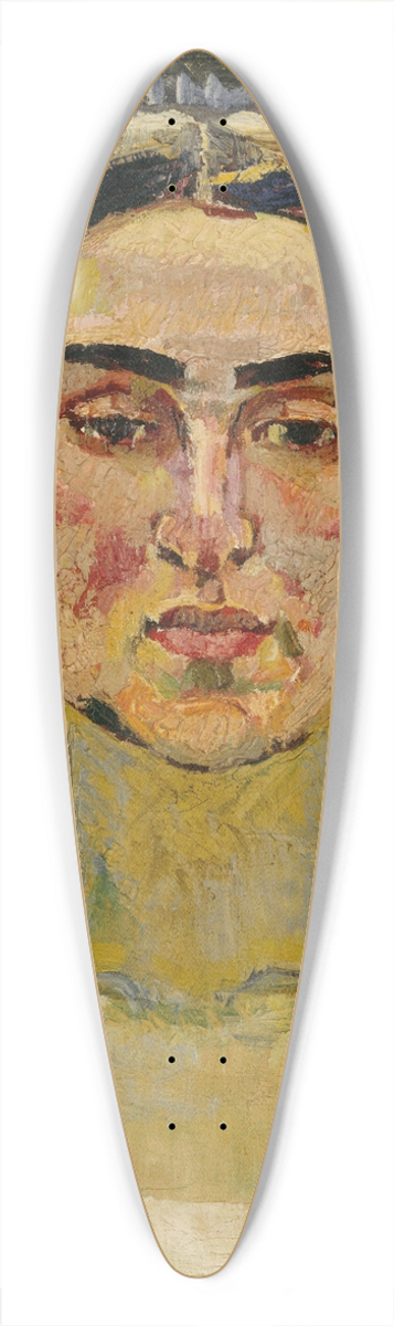 Ferdinand Hodler - Bildnis Letizia Raviola 39.3 inch art pintail longboard deck