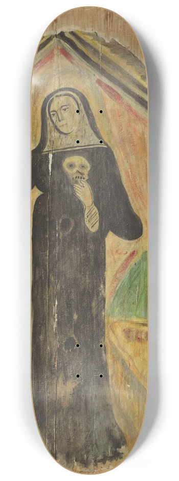 Carl O'Bergh - Santo (Santa Rita) 8.25 inch art skate deck