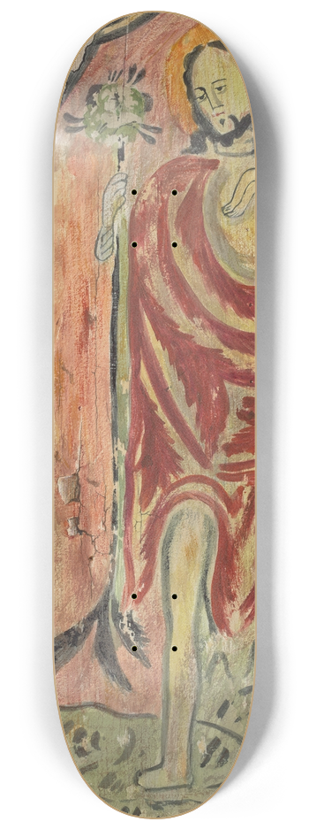 Carl O'Bergh - Santo (St. Joseph) 8.25 inch art skate deck