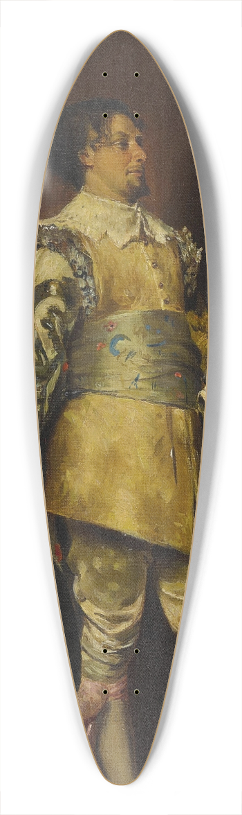 Ferdinand Roybet - Cavalier 39.3 inch art pintail longboard deck