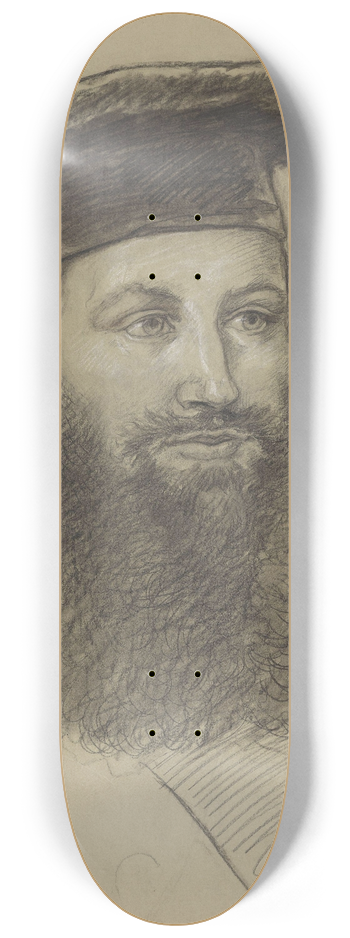 Adolph Tidemand - Niels Simonsen Glostrup 8.25 inch art skate deck