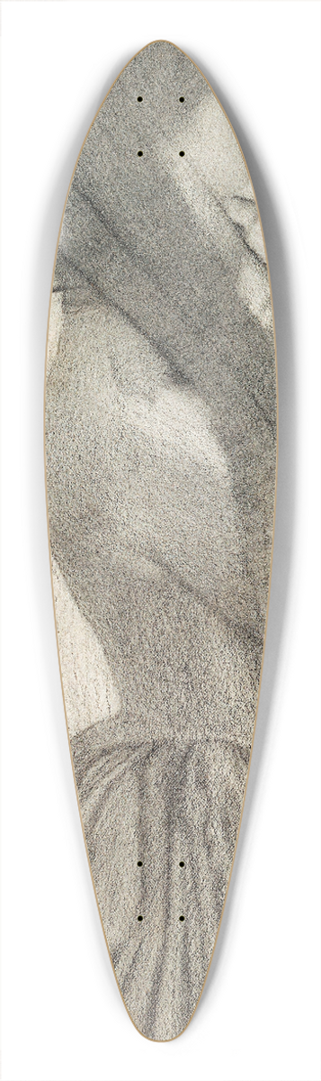 Fernand Khnopff - The Veil 39.3 inch art pintail longboard deck