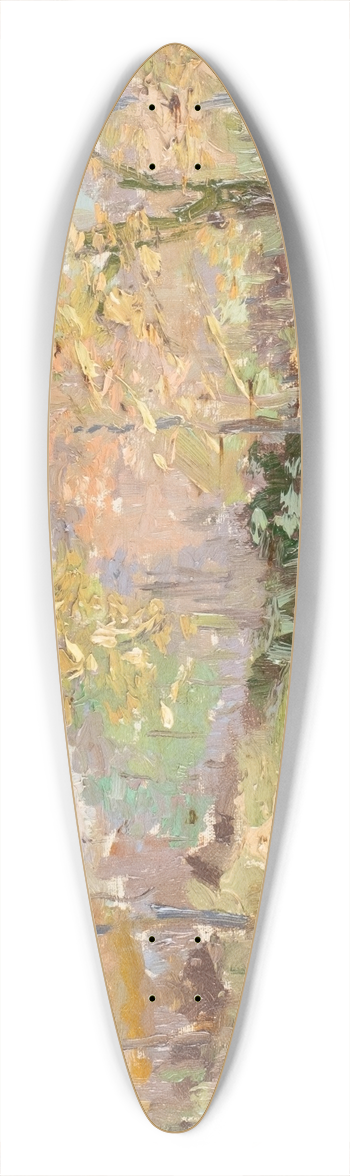 Fernand Verhaegen - Springtime 39.3 inch art pintail longboard deck